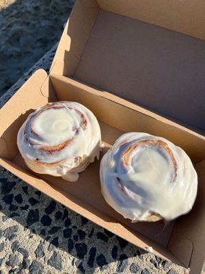 Cinnamon Scrolls ($7) at Sebby's Scrolls in Caulfield
