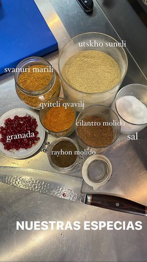 Traditional spices at Modi in Mallorca