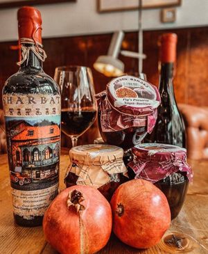 Georgian desserts - marmelade at Modi in Mallorca