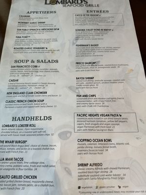   at Universal Studios - Lombard's Seafood Grille in Orlando