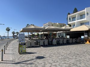 outside area   at Bacchus in Paphos