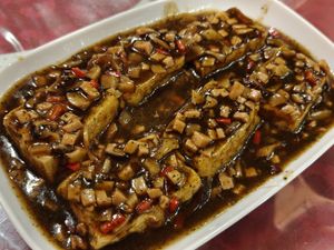 xiang chun beancurd at Qi Fu Healthy Park Vegetarian in Ipoh