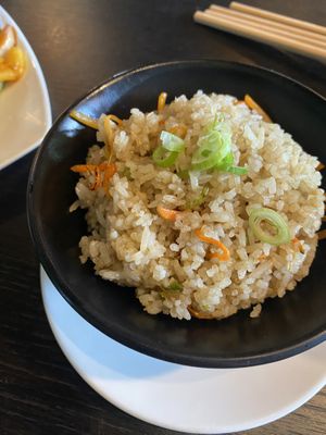Fried rice  at Soul Vegan in Edinburgh