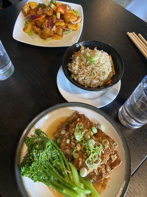 Lunch  at Soul Vegan in Edinburgh