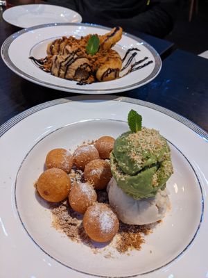 Christmas special desserts at Soul Vegan in Edinburgh