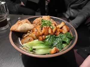 Gan Lau Mee  at Soul Vegan in Edinburgh
