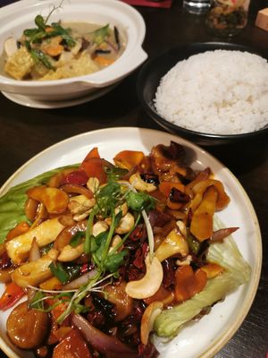 Very spicy! at Soul Vegan in Edinburgh