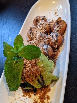 Sweet potato balls at Soul Vegan in Edinburgh