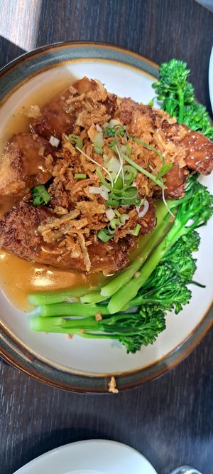 Soul's special deep fried tofu at Soul Vegan in Edinburgh