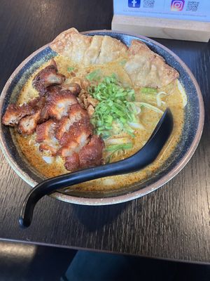 Laksa  at Soul Vegan in Edinburgh