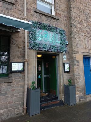  at Soul Vegan in Edinburgh