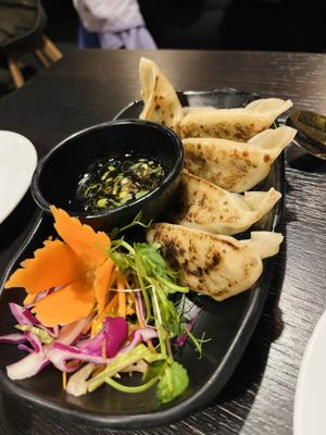 Gyozas  at Soul Vegan in Edinburgh
