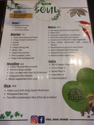  at Soul Vegan in Edinburgh