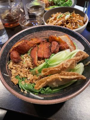 Lau mee  at Soul Vegan in Edinburgh