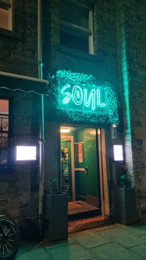 Main Entrance. Tuck away at a quiet street. at Soul Vegan in Edinburgh