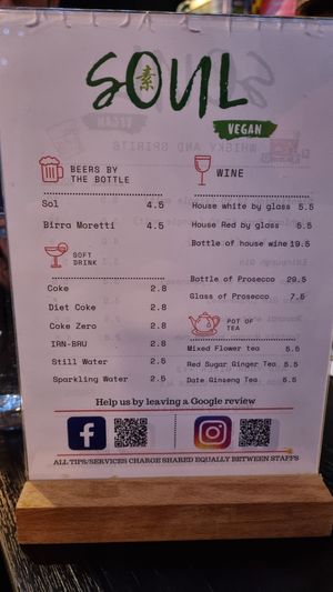  at Soul Vegan in Edinburgh