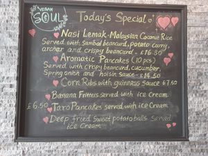  at Soul Vegan in Edinburgh