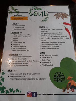  at Soul Vegan in Edinburgh