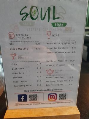  at Soul Vegan in Edinburgh