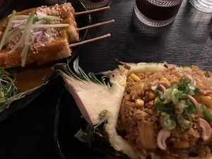 Pineapple Rice with Tofu  at Soul Vegan in Edinburgh