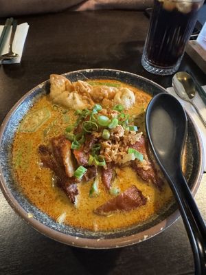 Laksa  at Soul Vegan in Edinburgh
