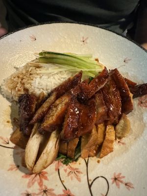 Seitan BBQ Combinationn  at Soul Vegan in Edinburgh