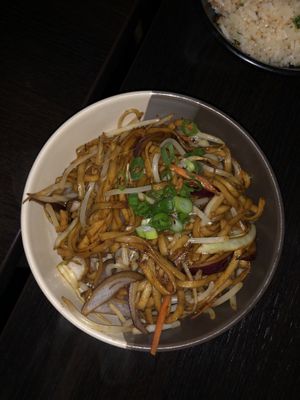 fried noodle  at Soul Vegan in Edinburgh
