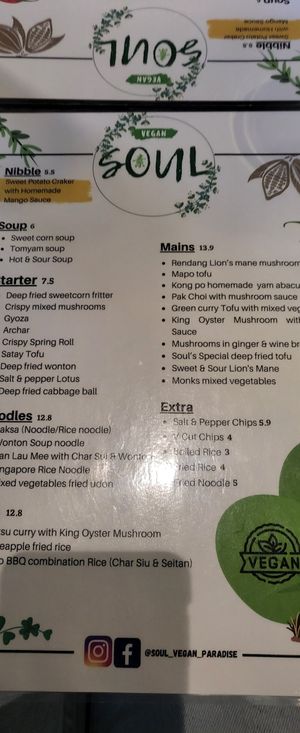  at Soul Vegan in Edinburgh