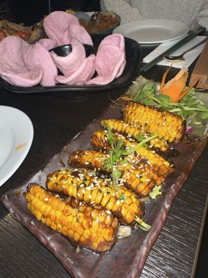Corn ribs  at Soul Vegan in Edinburgh