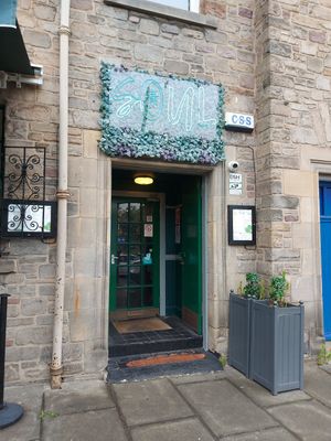  at Soul Vegan in Edinburgh