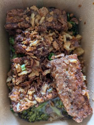 Soul's Special Deep-Fried Tofu at Soul Vegan in Edinburgh