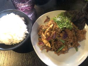 Rendang Lions Main Mushroom   at Soul Vegan in Edinburgh