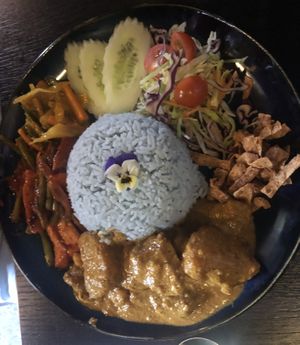 Nasi Lemak (specials board)  at Soul Vegan in Edinburgh