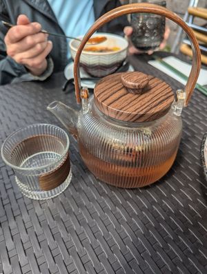 Mixed Flower Tea 🌸 at Soul Vegan in Edinburgh