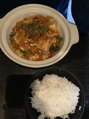 Mapo tofu   at Soul Vegan in Edinburgh