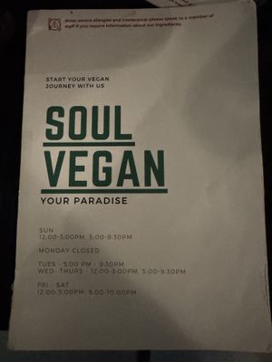   at Soul Vegan in Edinburgh