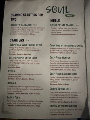   at Soul Vegan in Edinburgh