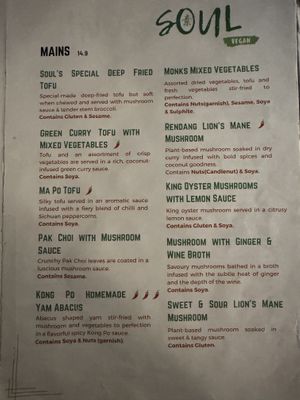   at Soul Vegan in Edinburgh