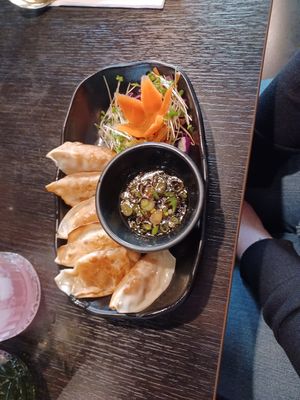 Gyoza at Soul Vegan in Edinburgh