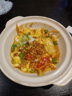 Ma Po Tofu at Soul Vegan in Edinburgh