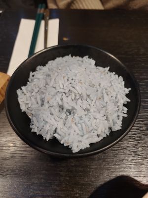 Coconut rice at Soul Vegan in Edinburgh
