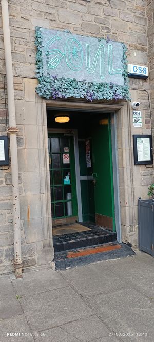  at Soul Vegan in Edinburgh