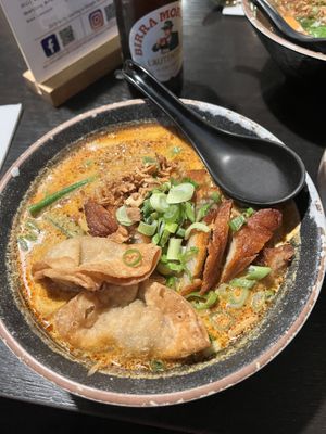 Laksa  at Soul Vegan in Edinburgh