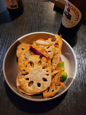 Lotus Roots  at Soul Vegan in Edinburgh