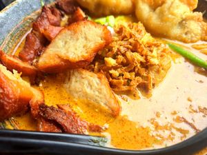 Laksa at Soul Vegan in Edinburgh