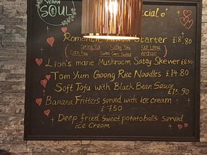Specials - July 14th 2025 at Soul Vegan in Edinburgh