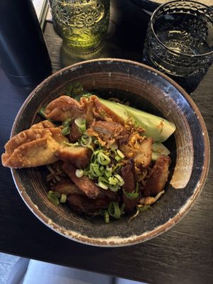 Gan lau mee  at Soul Vegan in Edinburgh