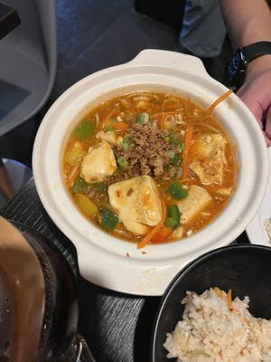 Mapo tofu   at Soul Vegan in Edinburgh