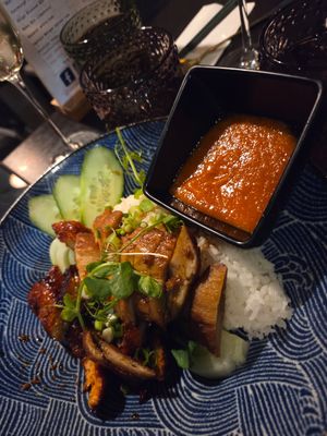 Duck at Soul Vegan in Edinburgh