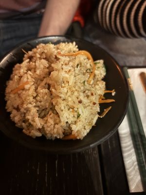 Fried ricee  at Soul Vegan in Edinburgh